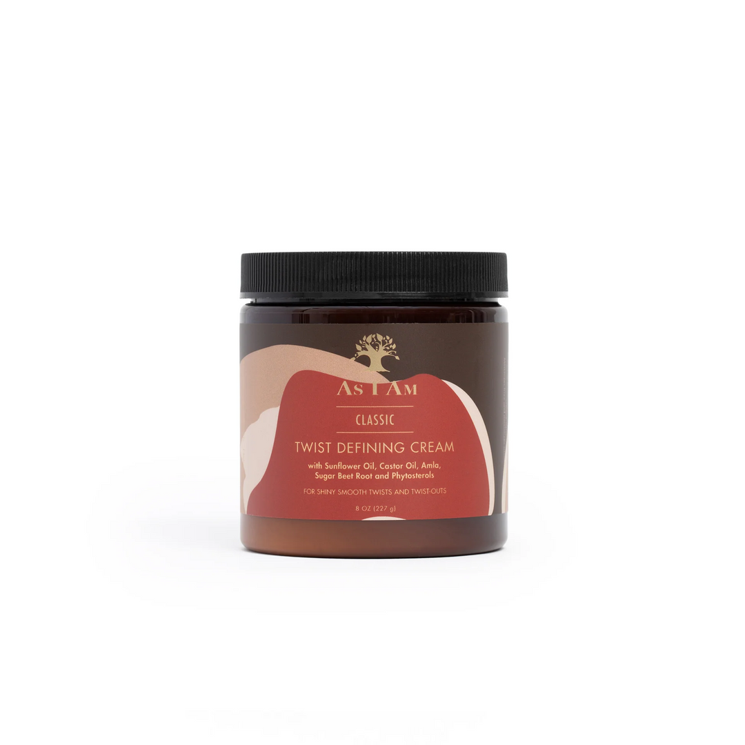 As I Am Classic Twist Defining Cream - Curl & Twist Enhancing Styling Cream for Coils & Curls (237 g) 