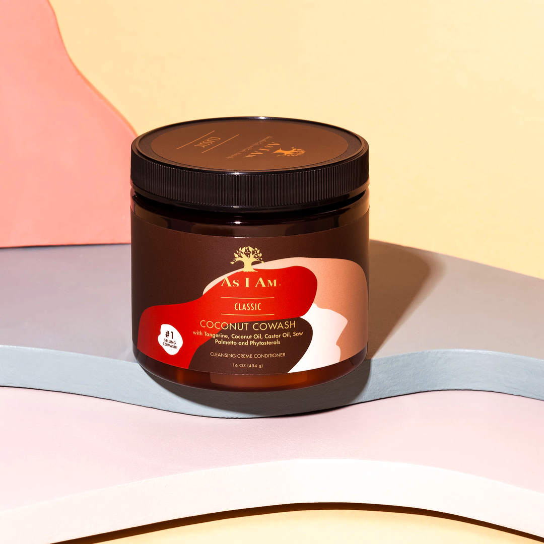 As I Am Classic Coconut CoWash - Gentle Cleansing Cream Conditioner for Curls & Coils (237 g) 