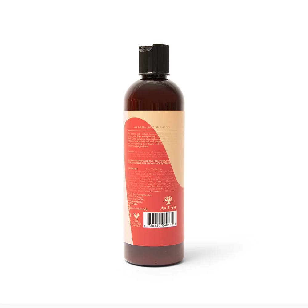 As I Am Jamaican Black Castor Oil Restore & Repair Shampoo - Gentle Daily Cleanser for Scalp Renewal (355 ml) 
