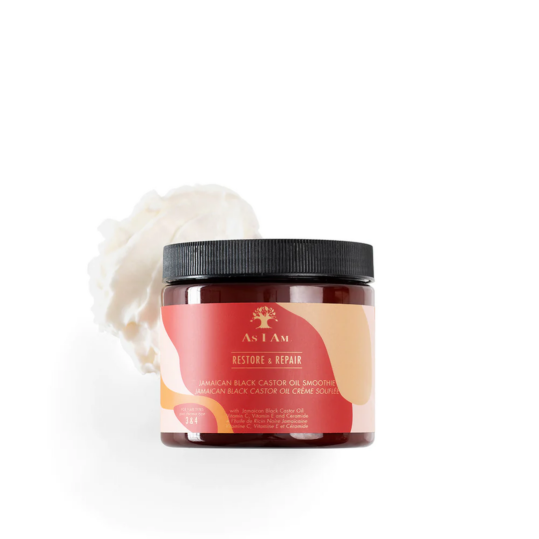 As I Am Jamaican Black Castor Oil Smoothie Restore & Repair Styling Cream (454 g) 