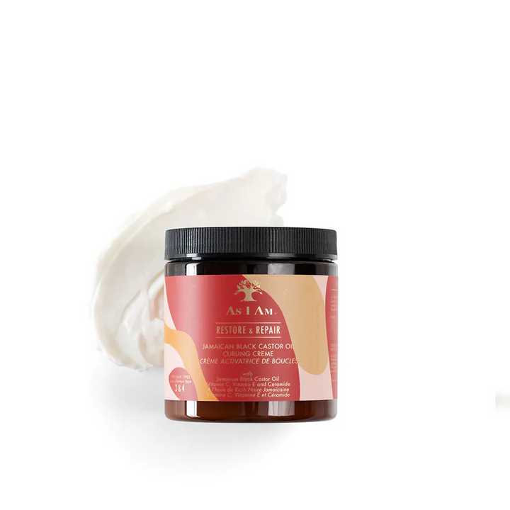 As I Am Jamaican Black Castor Oil Curling Creme - Restore & Repair Styling Cream (227 g) 
