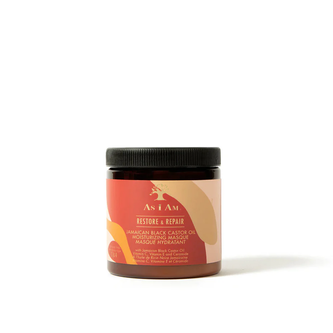 As I Am Jamaican Black Castor Oil Moisturizing Masque - Intense Deep Conditioning Treatment (227 g) 
