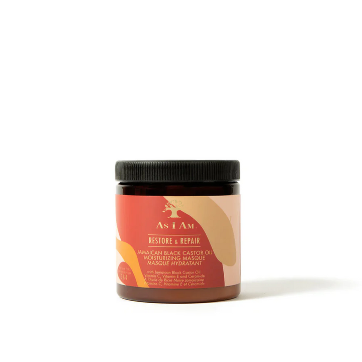 As I Am Jamaican Black Castor Oil Moisturizing Masque - Intense Deep Conditioning Treatment (227 g) 