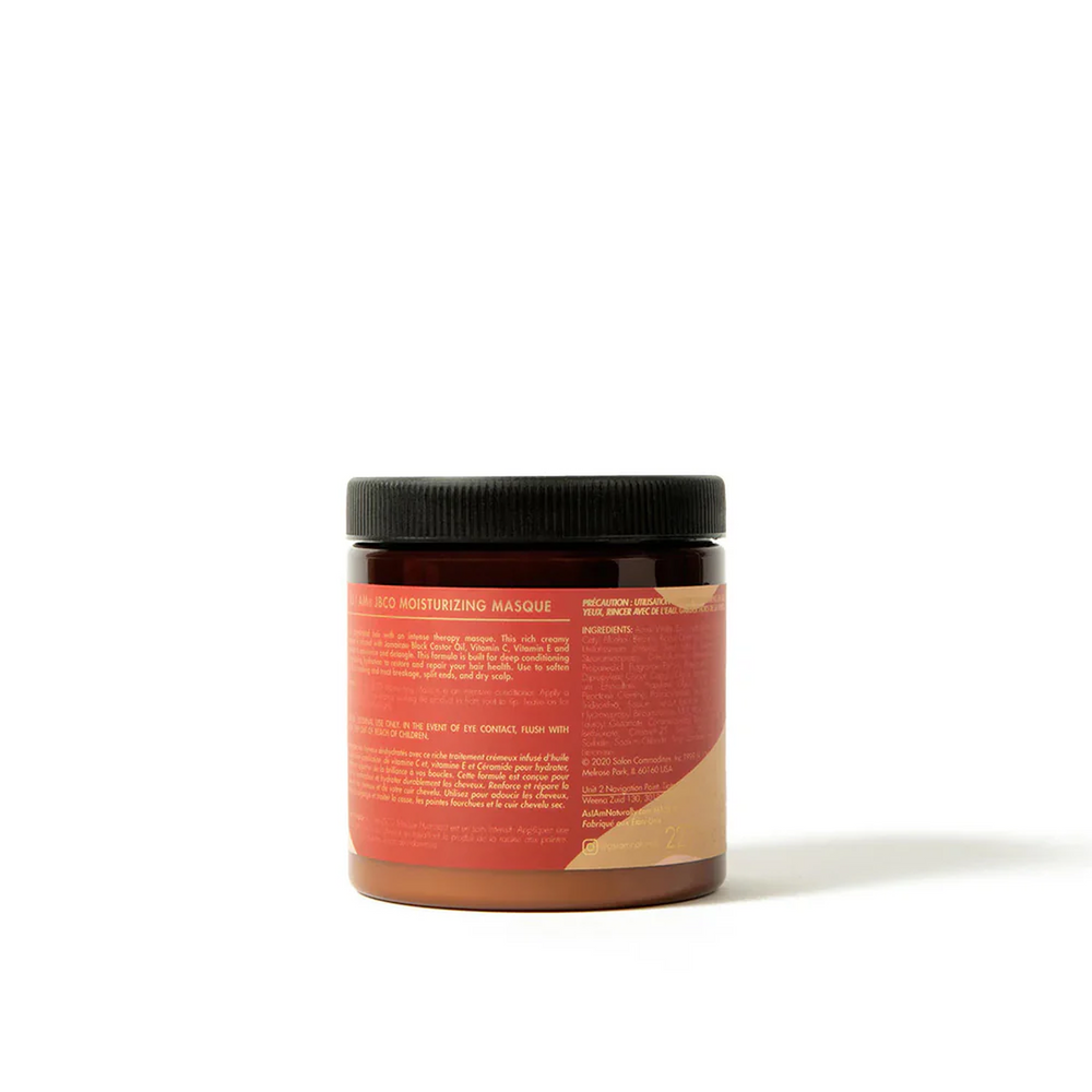 As I Am Jamaican Black Castor Oil Moisturizing Masque - Intense Deep Conditioning Treatment (227 g) 