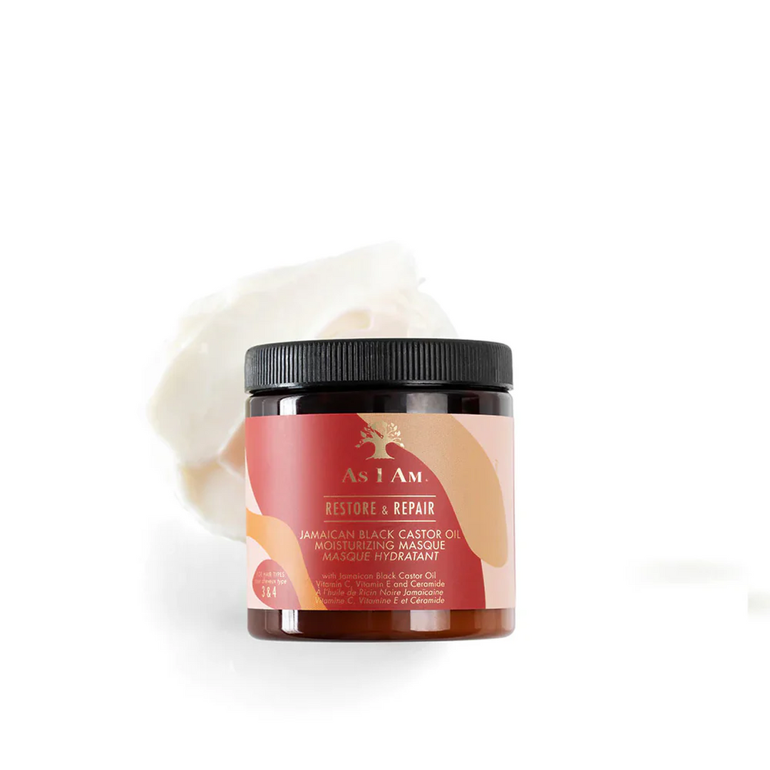 As I Am Jamaican Black Castor Oil Moisturizing Masque - Intense Deep Conditioning Treatment (227 g) 