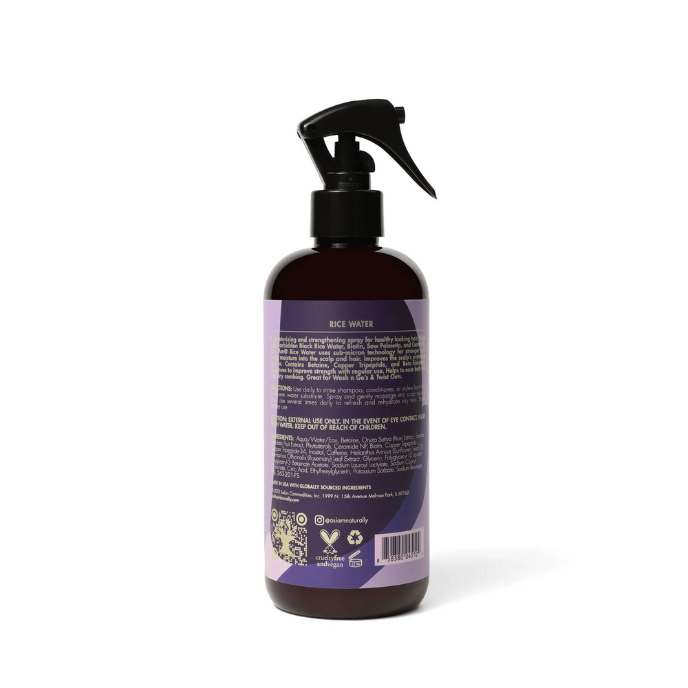 As I Am Rice Water - Moisturizing & Strengthening Spray with Forbidden Black Rice (437 ml) 