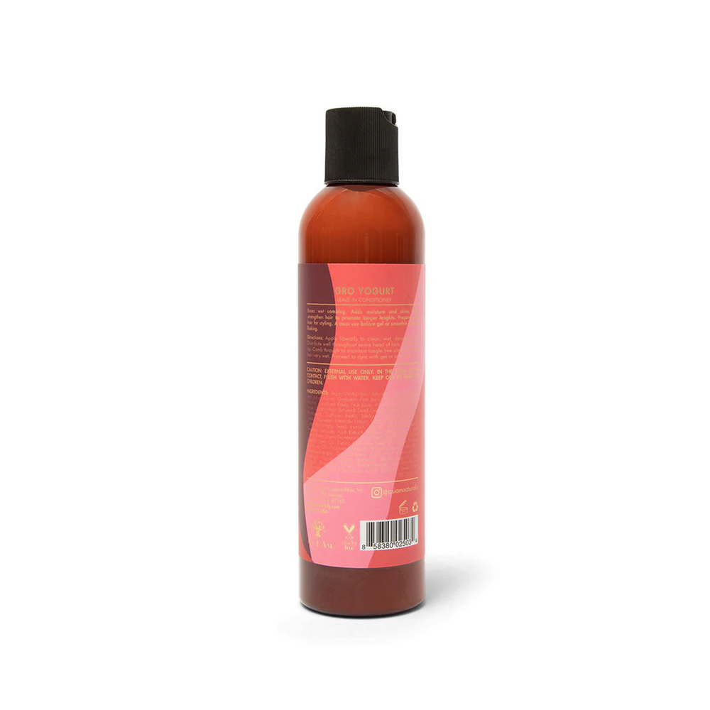 As I Am Long & Luxe GroYogurt Leave-In Conditioner with Pomegranate & Passion Fruit (237 ml) 