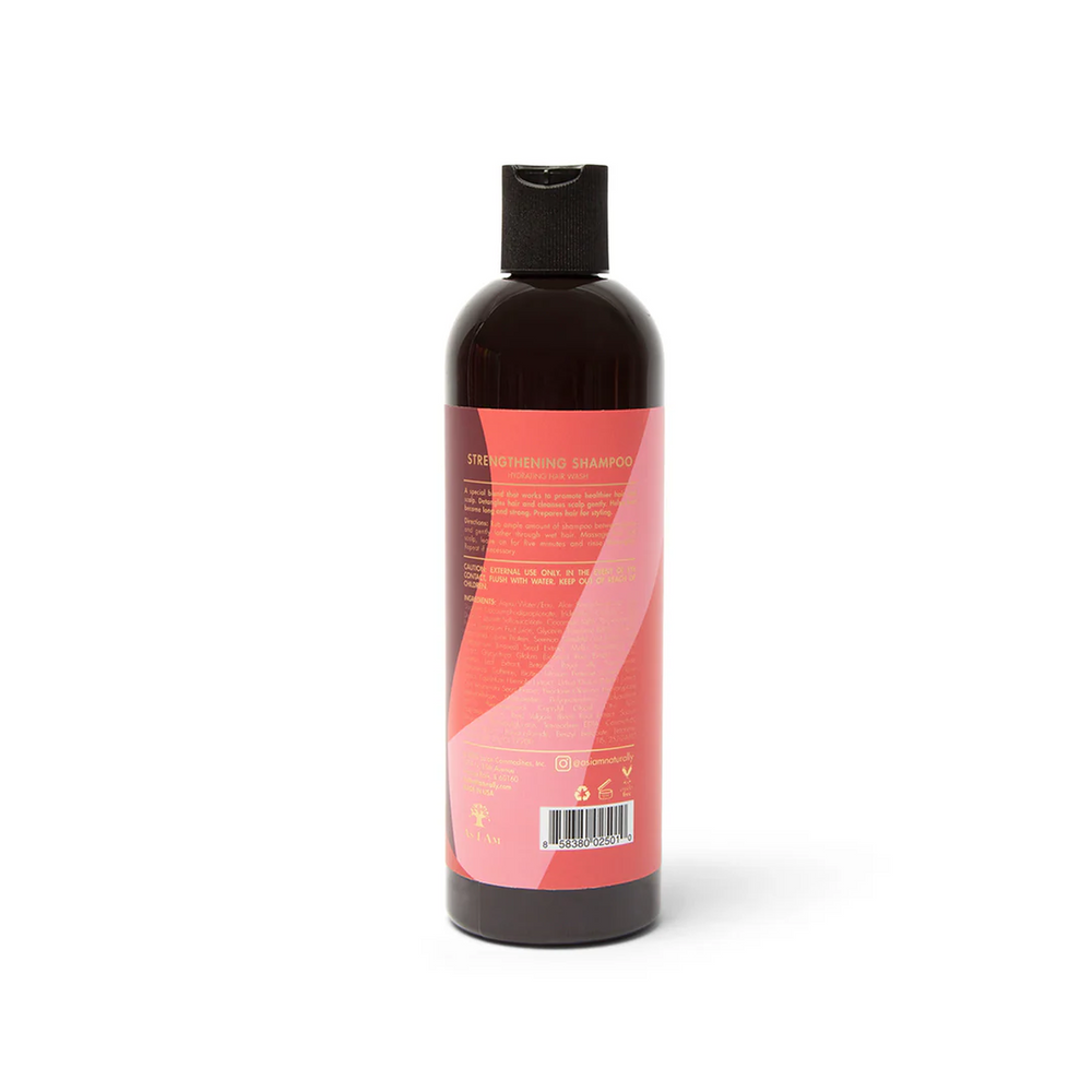 As I Am Long & Luxe Strengthening Shampoo with Pomegranate & Passion Fruit (355 ml) 