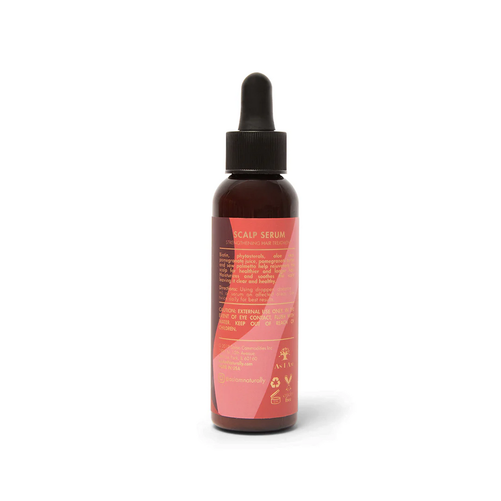 As I Am Long & Luxe Pomegranate & Passion Fruit Scalp Serum - Strengthening Treatment for Dry, Textured Hair  (60 ml) 