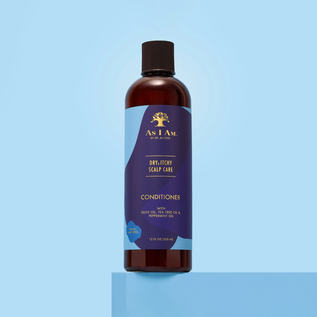 As I Am Dry & Itchy Scalp Care Conditioner with Olive, Tea Tree & Peppermint Oils (355 ml) 