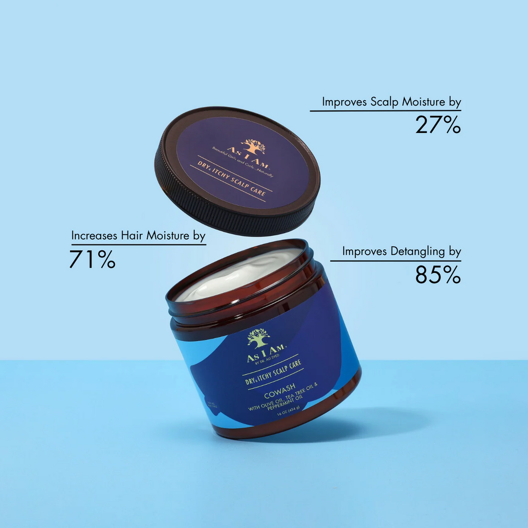 As I Am Dry & Itchy Scalp Care - Co-Wash with Olive & Tea Tree Oils (454 g) 