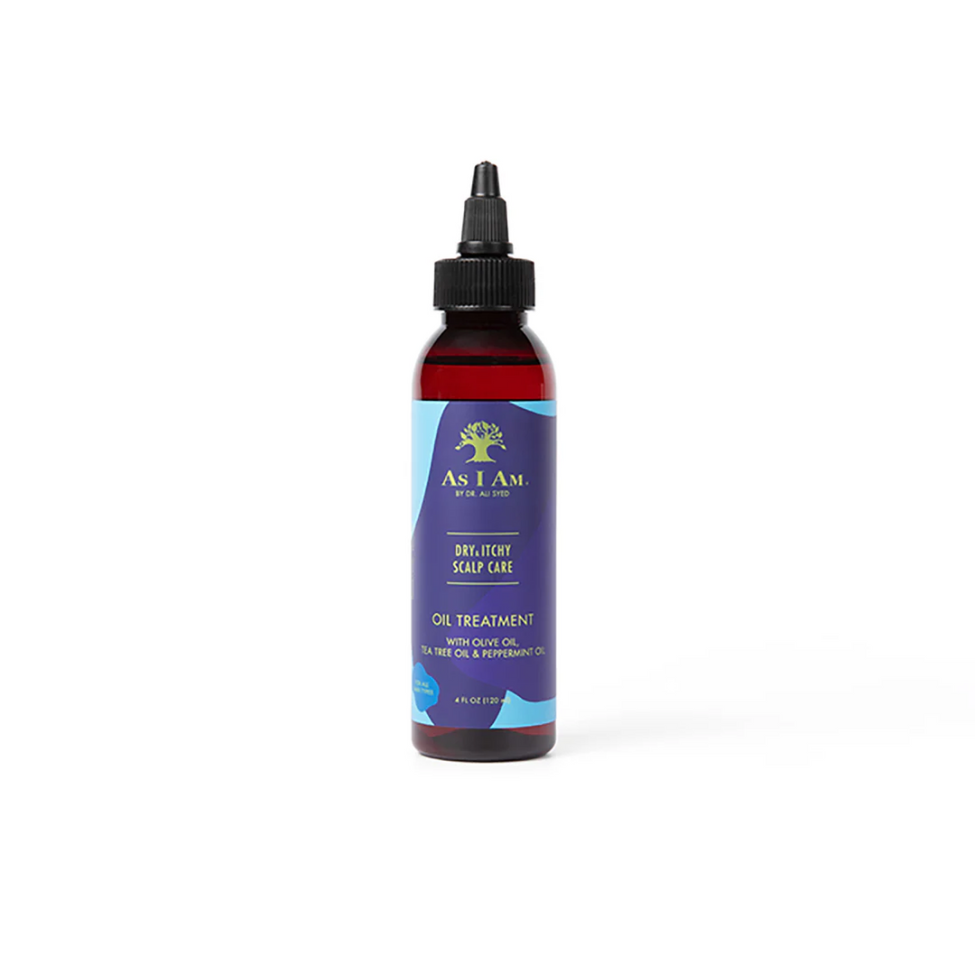 As I Am Dry & Itchy Scalp Care - Dandruff Treatment with Olive & Tea Tree Oil (120 ml) 