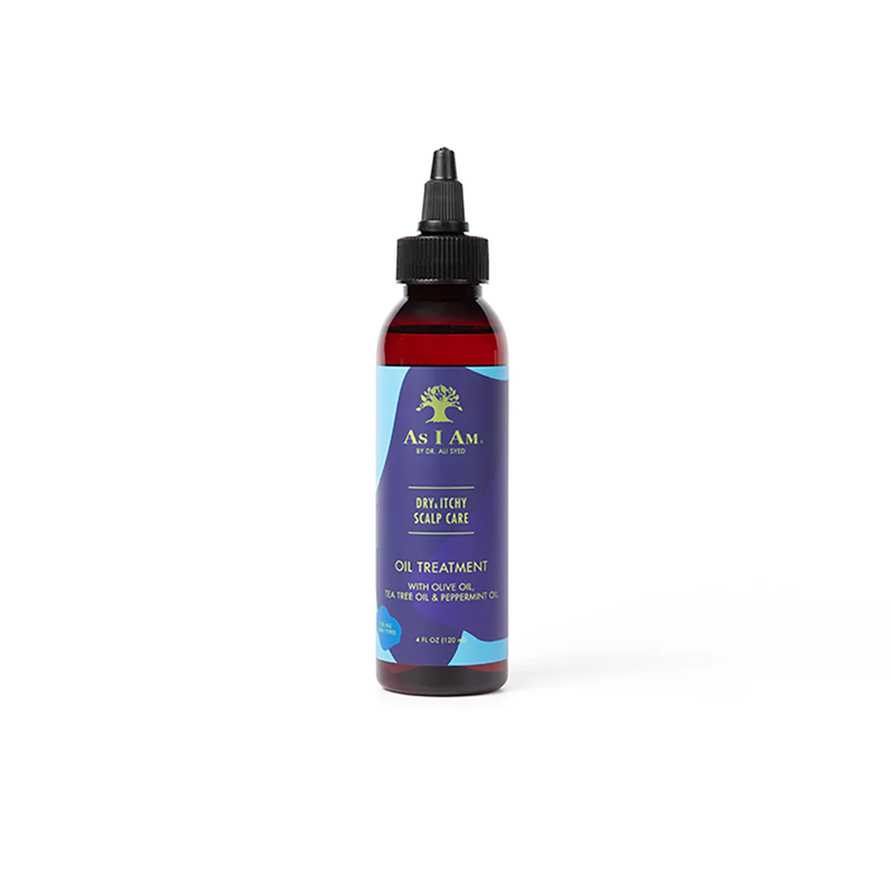 As I Am Dry & Itchy Scalp Care - Dandruff Treatment with Olive & Tea Tree Oil (120 ml) 