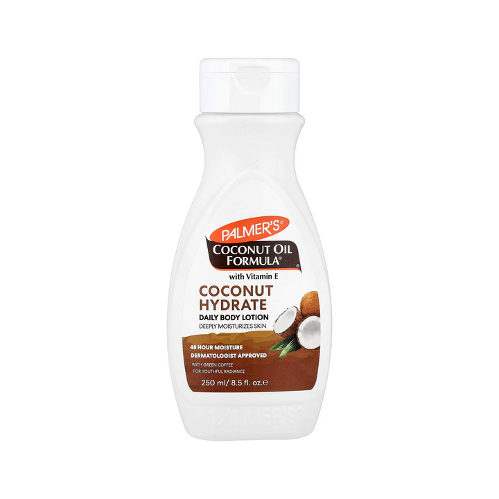 Palmer's Coconut Oil Formula Coconut Hydrating Daily Body Lotion - Sustainably Enriched with Coconut Oil & Green Coffee, deeply replenishing skin