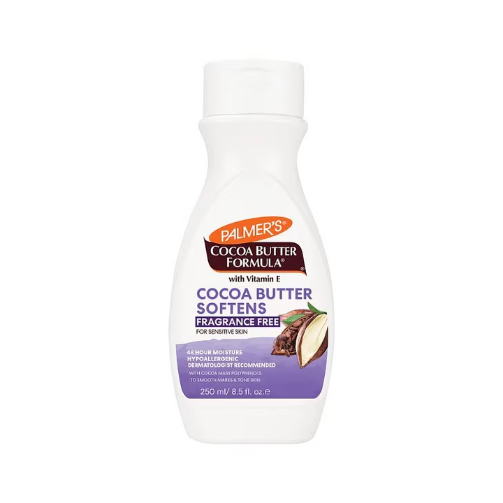 Palmer's Cocoa Butter Formula Fragrance-Free Body Lotion - Deep Hydration & Gentle Care with Vitamin E