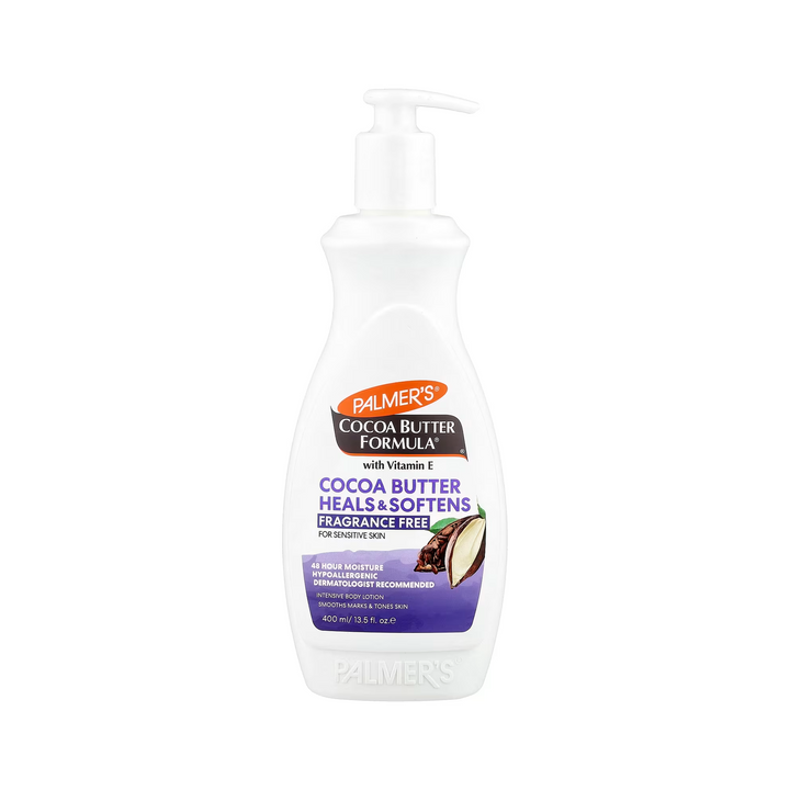 Palmer's Cocoa Butter Formula Fragrance-Free Body Lotion - Deep Hydration & Gentle Care with Vitamin E