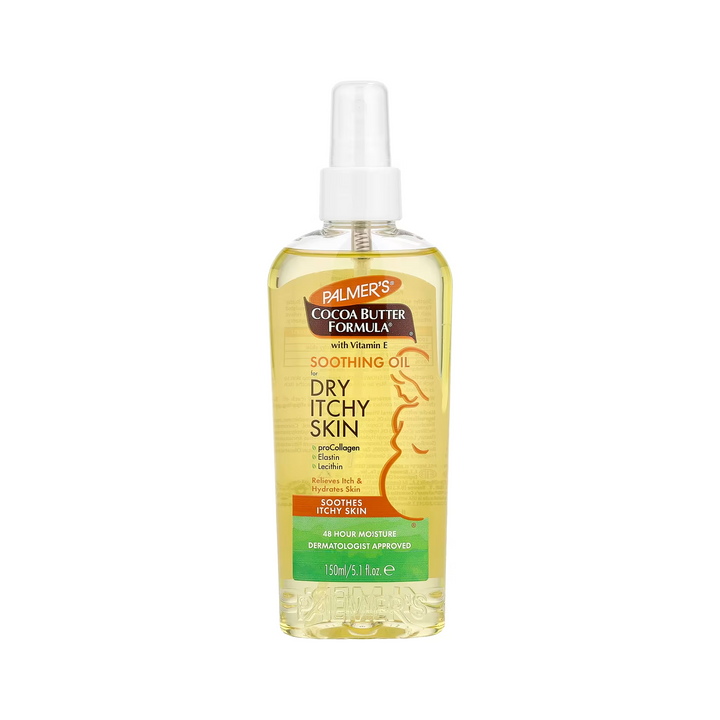 Palmer's Cocoa Butter Formula Skin Therapy Oil with Vitamin E - Hydrating & Soothing Oil for Dry, Itchy Skin (150 ml)