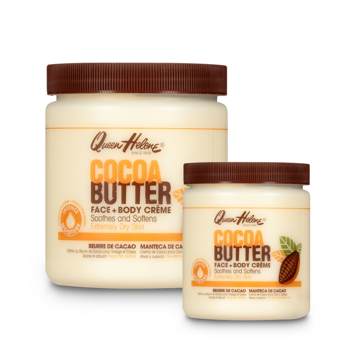 Queen Helene Cocoa Butter Creme - Face & Body Moisturiser for Dry Skin