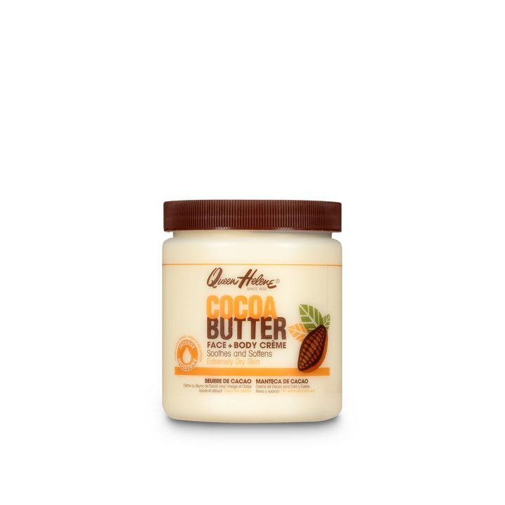 Queen Helene Cocoa Butter Creme - Face & Body Moisturiser for Dry Skin