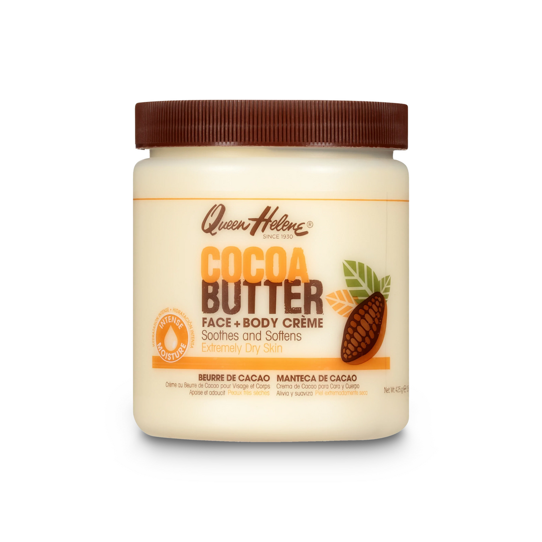 Queen Helene Cocoa Butter Creme - Face & Body Moisturiser for Dry Skin