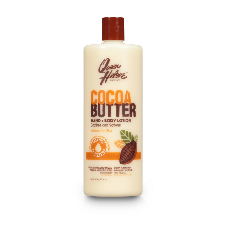 Queen Helene Cocoa Butter Hand & Body Lotion - Soothes & Softens