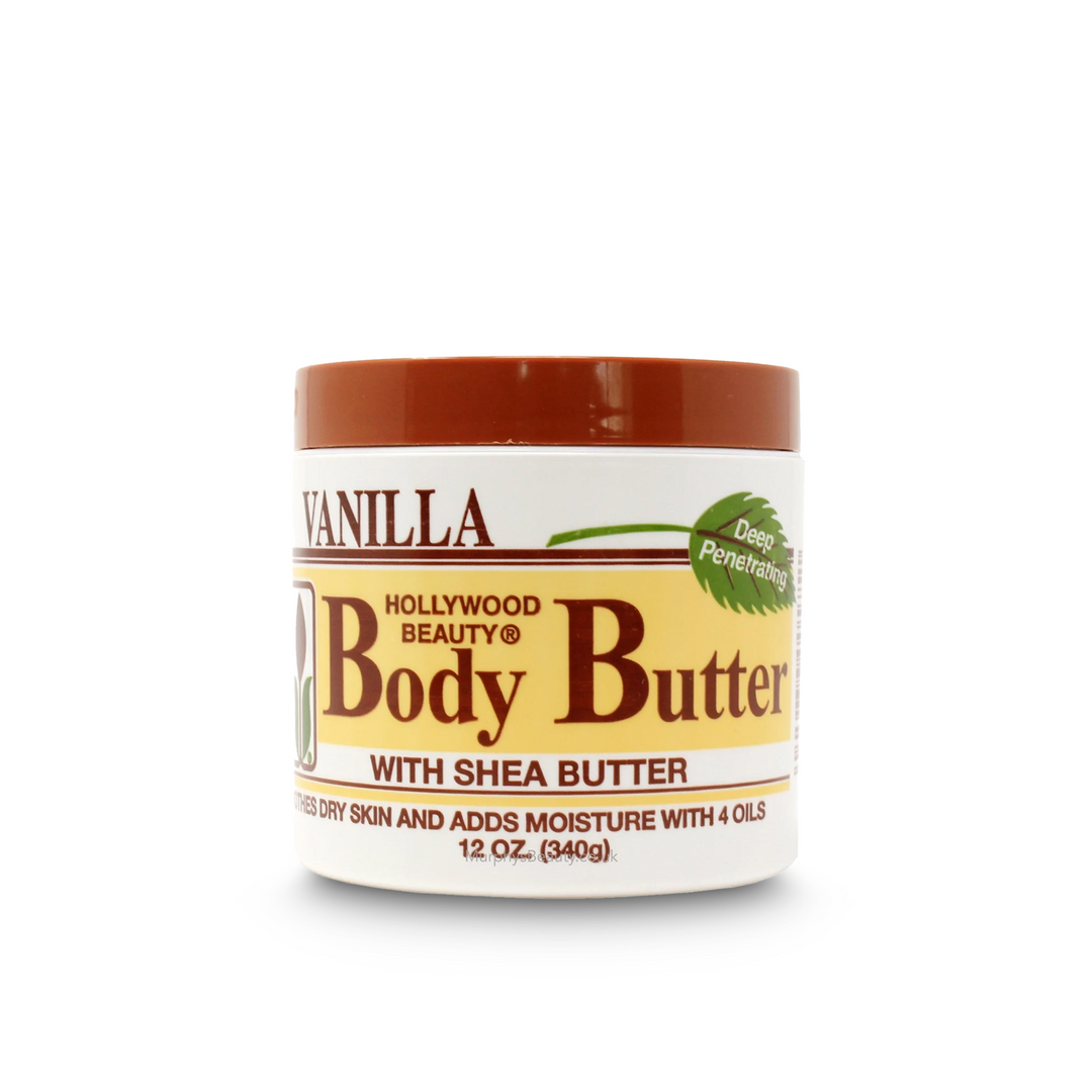 Hollywood Beauty Cocoa Butter & Shea Butter Skin Care Collection