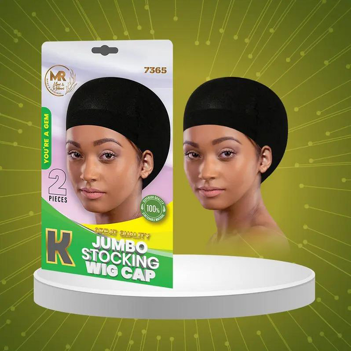 Kashmir Accessories - Jumbo Stocking Wig Cap for a Smooth & Secure Fit