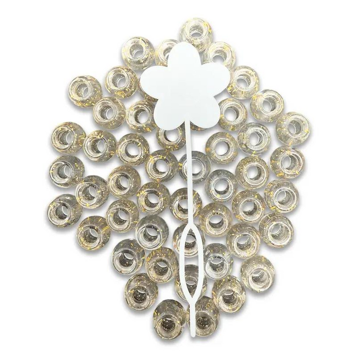 Kashmir Accessories - Glitter Pony Beads for Hair Styling & DIY Crafts