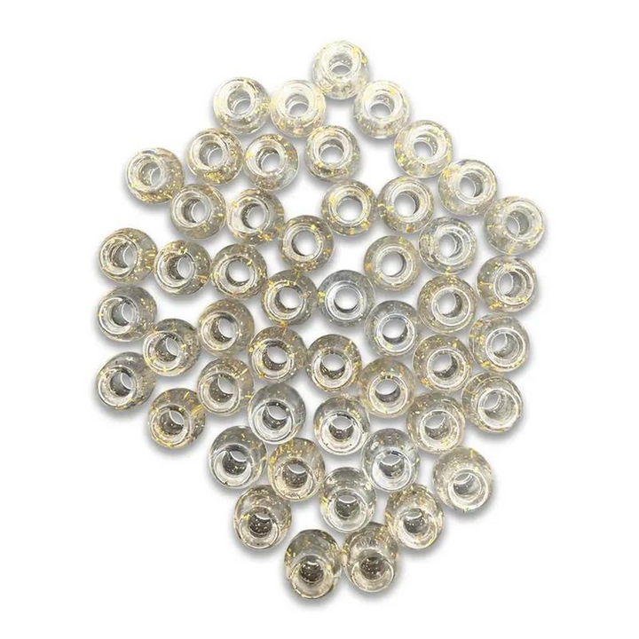 Kashmir Accessories - Glitter Pony Beads for Hair Styling & DIY Crafts