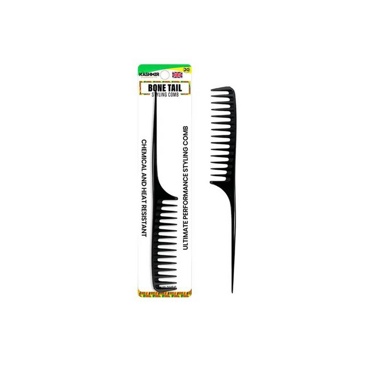 Kashmir Accessories - Bone Tail Comb for Precision Styling