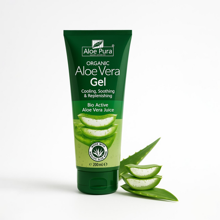 Aloe Pura Organic - Soothing & Hydrating Aloe Vera Gel (200ml)