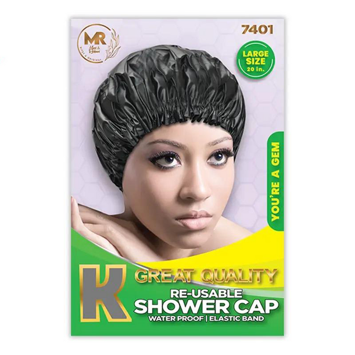 Kashmir Accessories - Large Reusable Shower Cap for Hair Protection