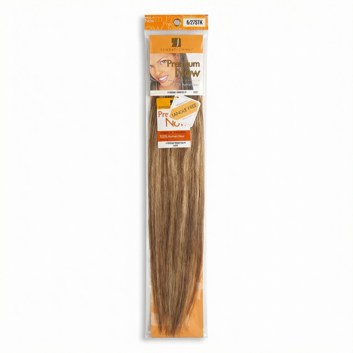 Sensationnel Premium Now - Human Hair European Straight Weave (18")