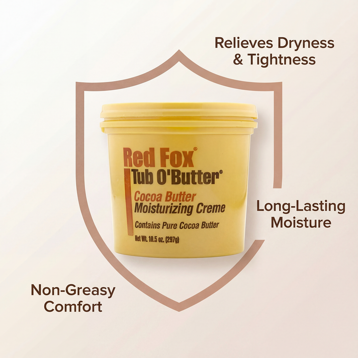 Red Fox Tub O'Butter Cocoa Butter Creme