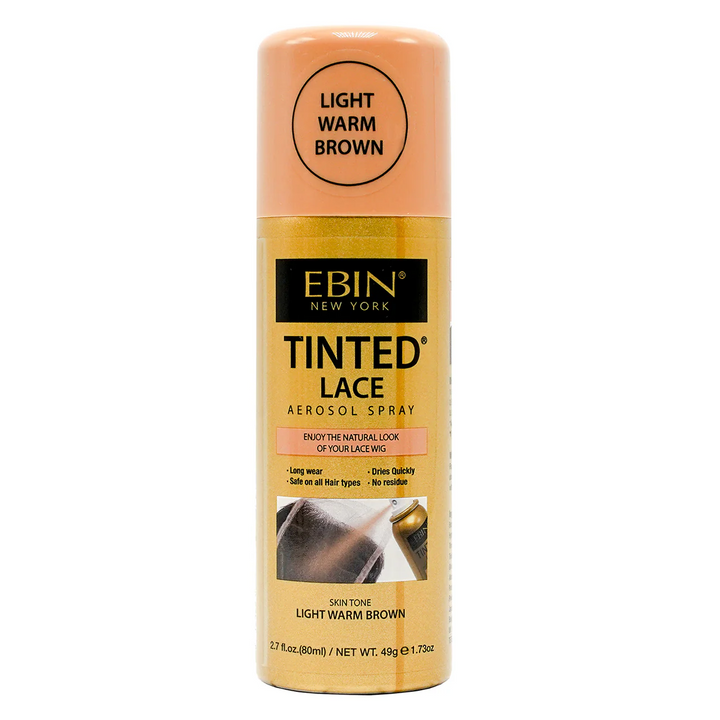 Tinted Lace Aerosol Spray – Waterproof Knot Concealer & Wig Tint (2.7oz/80ml)