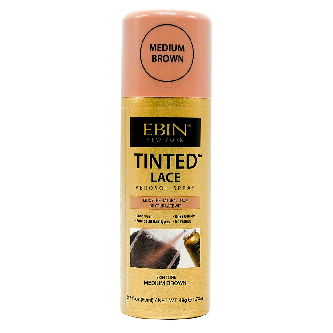 Tinted Lace Aerosol Spray – Waterproof Knot Concealer & Wig Tint (2.7oz/80ml)