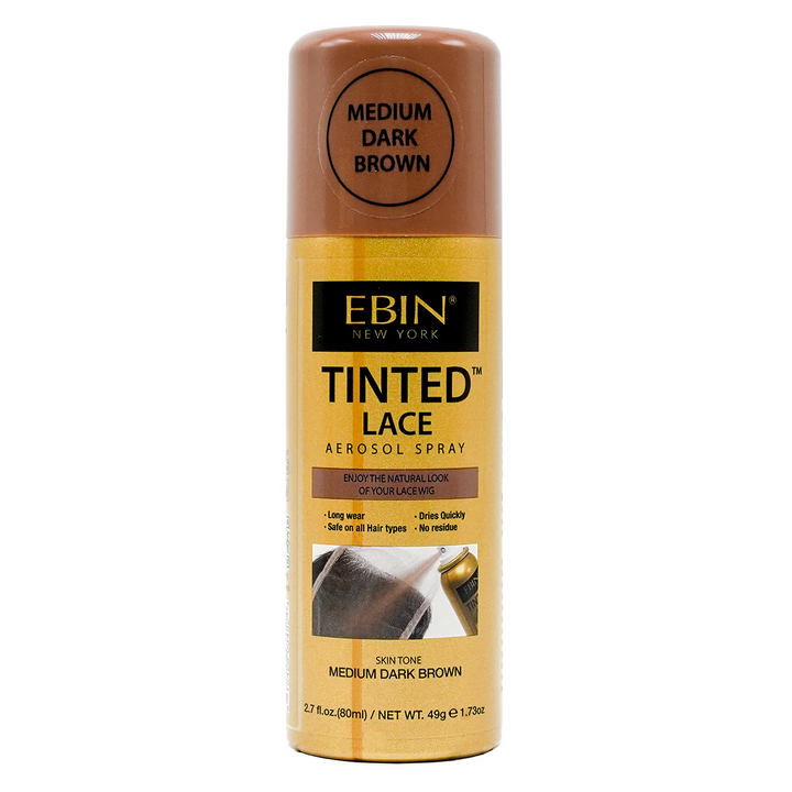 Tinted Lace Aerosol Spray – Waterproof Knot Concealer & Wig Tint (2.7oz/80ml)