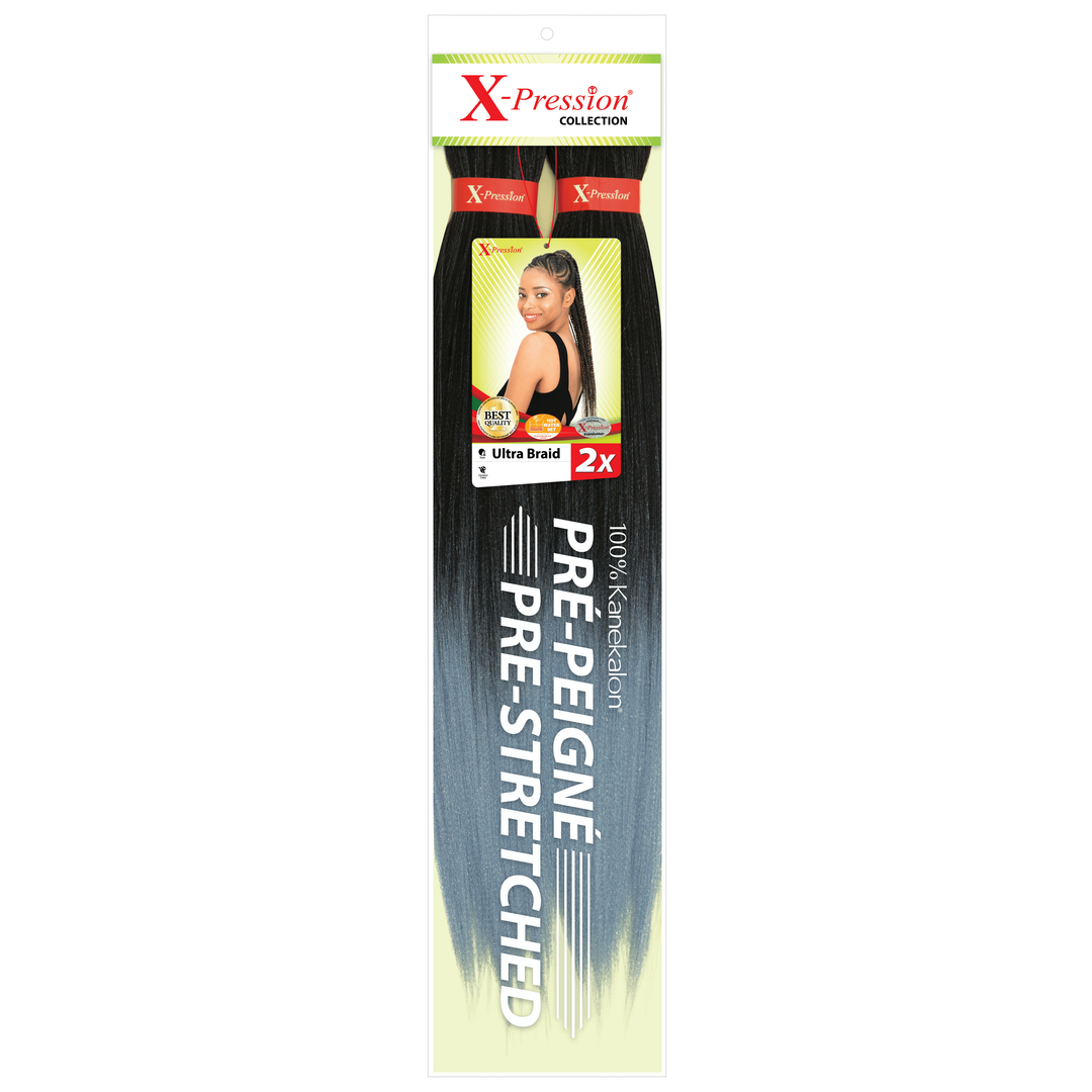 X-Pression Pre-Stretched - Synthetic Braiding Hair