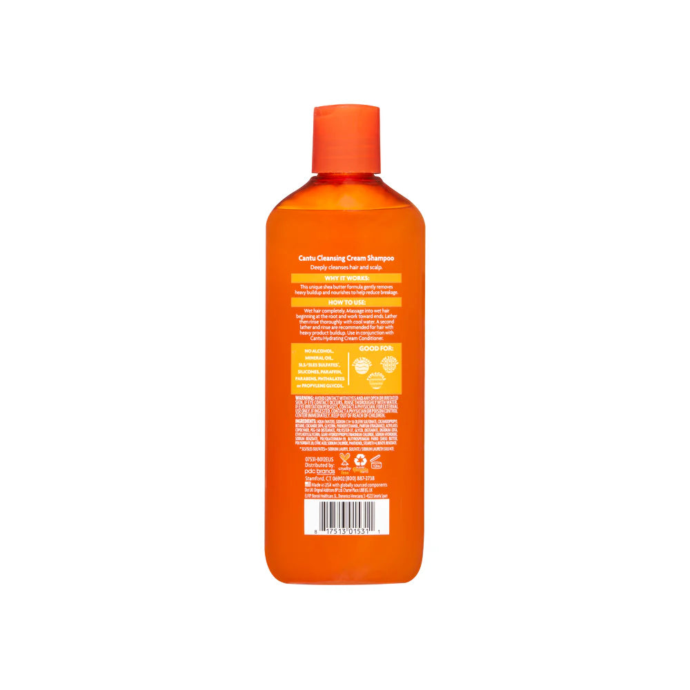 Cantu Cleansing Cream Shampoo – Shea Butter Deep Clean | Sabina London