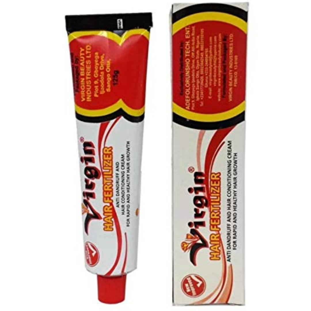 Virgin Hair Fertilizer Anti-Dandruff & Hair Conditioning Cream (125g Tube)